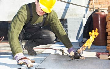 Pool Quay flat roof construction